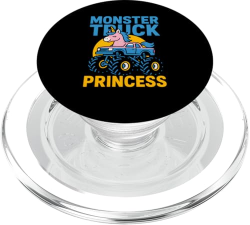 Niedliches Einhorn Monster Truck Prinzessin Mädchen Geburtstag PopSockets PopGrip für MagSafe Niedliches Einhorn Monster Truck Prinzessin Mädchen Geburtstag PopSockets PopGrip für MagSafe von Monster Truck Magic - Boys and Girls Truck Apparel