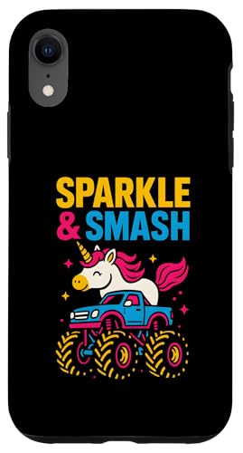 Niedliches Einhorn Monster Truck Sparkle & Smash Girls Cute Hülle für iPhone XR Niedliches Einhorn Monster Truck Sparkle & Smash Girls Cute Hülle für iPhone XR von Monster Truck Magic - Boys and Girls Truck Apparel