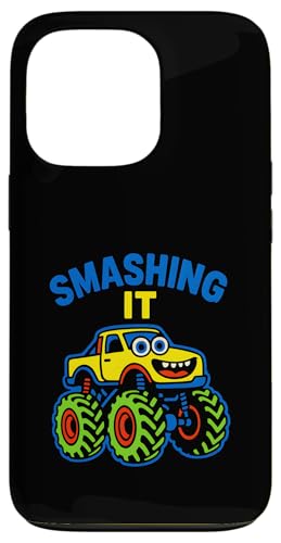 Süßer Kindergeburtstag mit lustigen Monstertrucks Hülle für iPhone 13 Pro Süßer Kindergeburtstag mit lustigen Monstertrucks Hülle für iPhone 13 Pro von Monster Truck Magic - Boys and Girls Truck Apparel