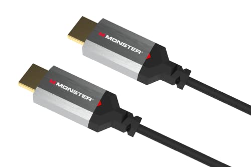 Monster Essentials HDMI Kabel 3,6m, Ultra-HD 4K HDMI-Kabel with Ethernet, Super-Speed 22,5Gbps Übertragungsrate, HDR Video Kabel, ARC Kabel, Korrosionsbeständige 24K Goldkontakte Monster Essentials HDMI Kabel 3,6m, Ultra-HD 4K HDMI-Kabel with Ethernet, Super-Speed 22,5Gbps Übertragungsrate, HDR Video Kabel, ARC Kabel, Korrosionsbeständige 24K Goldkontakte von Monster