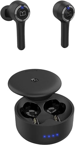 Monster MH21901 137146-00 Clarity 102 Bluetooth Kopfhoerer In Ear Headset, Schweißresistent, Wasserabweisend, Einheitsgröße, Schwarz Monster MH21901 137146-00 Clarity 102 Bluetooth Kopfhoerer In Ear Headset, Schweißresistent, Wasserabweisend, Einheitsgröße, Schwarz von Monster