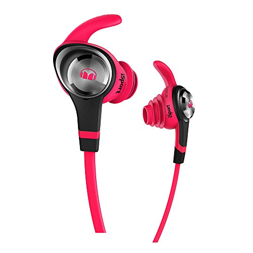Monster iSport Intensity In-Ear Sport-Kopfhörer mit Apple ControlTalk Pink von Monster