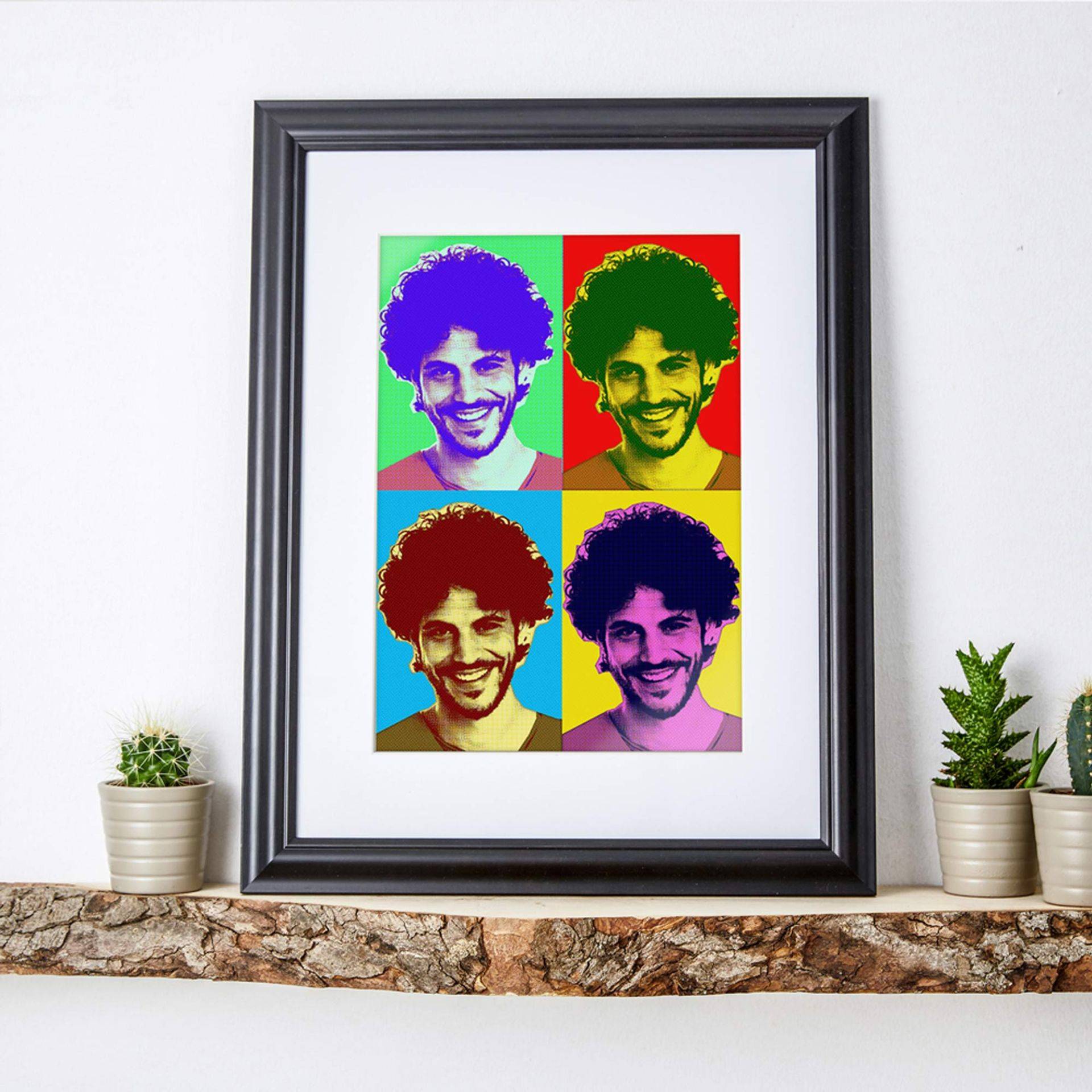 Personalisiertes Pop-Art Bild - Portrait Personalisiertes Pop-Art Bild - Portrait von Monsterzeug