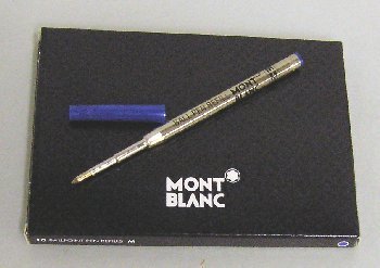 Kugelschreibermine F schwarz von Montblanc