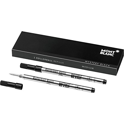 MontBlanc Tintenrollermine M Schwarz 2 Sueck VE=1 105158 von Montblanc