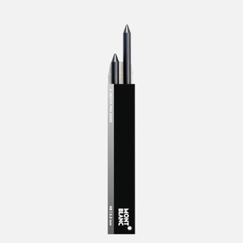 Montblanc 111755 2 Leonardo Sketch Pen Minen HB, 5.5 mm, tiefschwarz von Montblanc