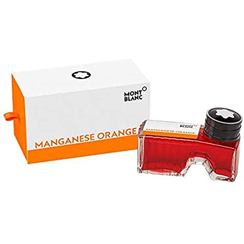 Montblanc Ink Bottle Mangane Orange 60 ml PF Marke von Montblanc