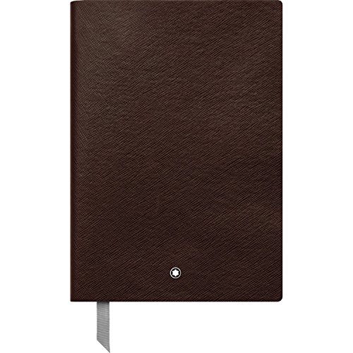 Montblanc Notebook 113590 Fine Stationery #146 – Leder Notizbuch A5 liniert mit Softcover – Farbe: Tobacco – 192 Seiten von Montblanc