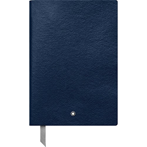 Montblanc Notebook 113593 Fine Stationery #146 – Leder Notizbuch A5 liniert mit Softcover – Farbe: Indigo – 192 Seiten von Montblanc