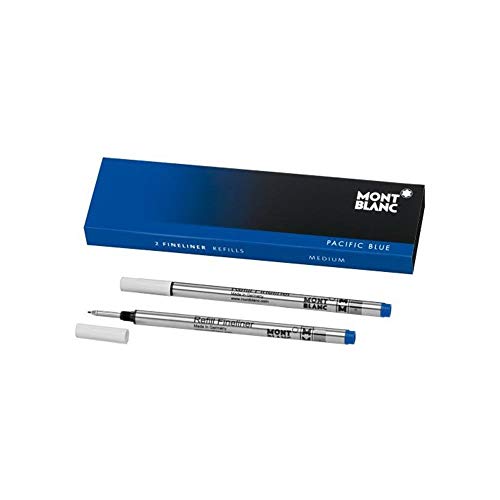 Montblanc "Royal Blue 124499 Fineliner Ersatzminen M – Fineliner Refill blau – 2 x Fineliner-Minen blau von Montblanc