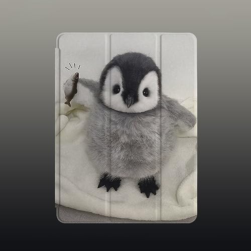 Hülle Für Kompatibel Mit Ipad 10.2 9. Generation/ 8. Generation/ 7. Generation (Ipad 10,2 Zoll 2021/2020/2019), Ultradünne Hülle Für Ipad 7 8 9 Auto Wake/Sleep (Süßer Kleiner Pinguin) von Montecarduo
