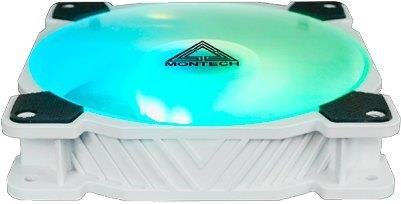 MONTECH AX120 PWM ARGB Lüfter 3er Pack schwarz - 120mm (AX120 3 IN 1 PACK (B)) von Montech