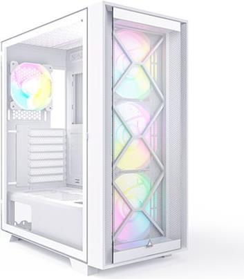 Montech AIR 1000 Premium, Midi-Tower, Tempered Glass - weiß (AIR 1000 PREMIUM WH) von Montech