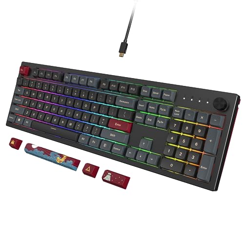 Montech MKey Darkness Gaming Tastatur - Gateron Yellow (US) von Montech