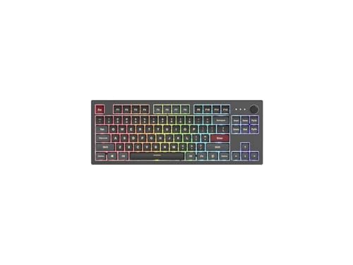 nuLOOM Montech MKey TKL Mechanische Gaming-Tastatur: anpassbare RGB-LED, Premium-MDA-PBT-Tastenkappe, Hot-Swappable Gateron G Red Pro 2.0 vorgeschmierte Schalter, Osaka Castle Theme, Dunkelheit nuLOOM Montech MKey TKL Mechanische Gaming-Tastatur: anpassbare RGB-LED, Premium-MDA-PBT-Tastenkappe, Hot-Swappable Gateron G Red Pro 2.0 vorgeschmierte Schalter, Osaka Castle Theme, Dunkelheit von Montech