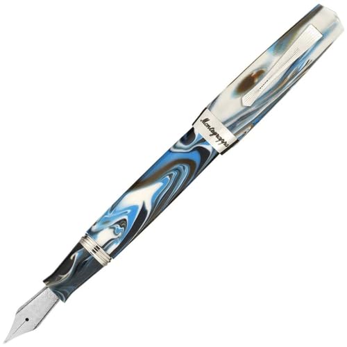 Montegrappa Fountain Pen (Füllfederhalter) Elmo 02, Sorapis, blue, Extra-Fine, ISE2R1AB von Montegrappa