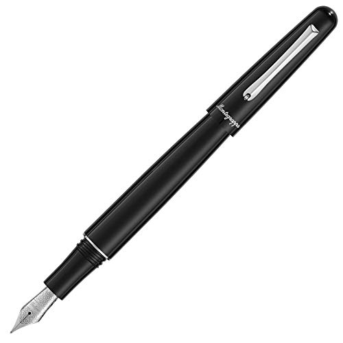 Montegrappa Füllfederhalter Elmo 01 Fountain, Schwarz, Stub 1.5 von Montegrappa