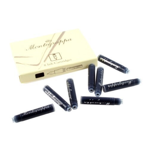 Montegrappa Tintenpatronen Schwarz 8er-Set von Montegrappa