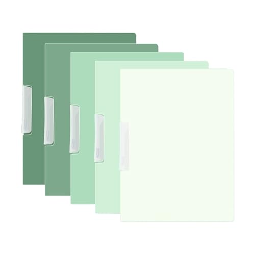 Montesy Aktenordner, Berichtshüllen-Set, 50 Blatt Kapazität, Ordner, Papierschutz, Aktenordner mit seitlicher Öffnung, 5 Stück Montesy Aktenordner, Berichtshüllen-Set, 50 Blatt Kapazität, Ordner, Papierschutz, Aktenordner mit seitlicher Öffnung, 5 Stück von Montesy