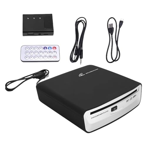 Montesy Tragbare USB Auto Externe Stereo Radio Dish Box Player USB-Schnittstellen für verschiedene Geräte Nahtlose Musik von Montesy