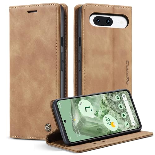 Monweicz Handyhülle für Google Pixel 8A Hülle Premium Lederhülle Klappbar Flip Case Tasche Magnet Kartenfach Standfunktion Klapphülle Schutzhülle für Google Pixel 8A - Braun Monweicz Handyhülle für Google Pixel 8A Hülle Premium Lederhülle Klappbar Flip Case Tasche Magnet Kartenfach Standfunktion Klapphülle Schutzhülle für Google Pixel 8A - Braun von Monweicz