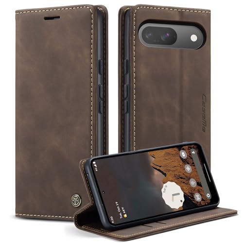 Monweicz Handyhülle für Google Pixel 9/9 Pro Hülle Premium Lederhülle Klappbar Flip Case Tasche Magnet Kartenfach Standfunktion Klapphülle Schutzhülle für Google Pixel 9/9 Pro - Kaffee Monweicz Handyhülle für Google Pixel 9/9 Pro Hülle Premium Lederhülle Klappbar Flip Case Tasche Magnet Kartenfach Standfunktion Klapphülle Schutzhülle für Google Pixel 9/9 Pro - Kaffee von Monweicz