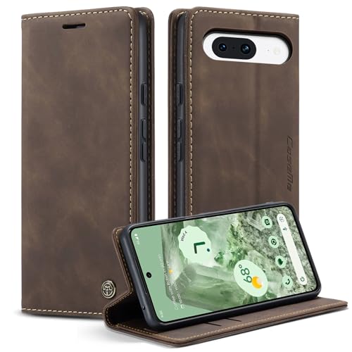 Monweicz Handyhülle für Google Pixel 9A Hülle Premium Lederhülle Klappbar Flip Case Tasche Magnet Kartenfach Standfunktion Klapphülle Schutzhülle für Google Pixel 9A - Kaffee Monweicz Handyhülle für Google Pixel 9A Hülle Premium Lederhülle Klappbar Flip Case Tasche Magnet Kartenfach Standfunktion Klapphülle Schutzhülle für Google Pixel 9A - Kaffee von Monweicz