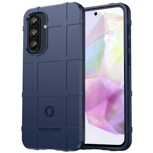 Monwutong Schlanke Schutzhülle für Samsung Galaxy A56 5G, Galaxy A36 5G, robuste, langlebige Outdoor-Hülle, militärische Qualität, Anti-Dorp-Schutz für Galaxy A56/A36, HD Blau von Monwutong