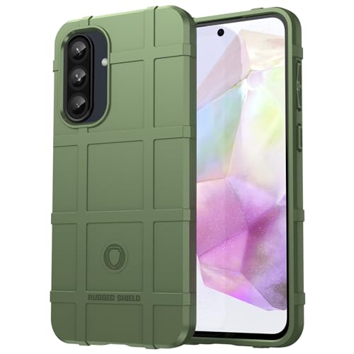 Monwutong Schlanke Schutzhülle für Samsung Galaxy A56 5G, Galaxy A36 5G, robuste, langlebige Outdoor-Hülle, militärische Qualität, Anti-Dorp-Schutz für Galaxy A56/A36, HD Grün Monwutong Schlanke Schutzhülle für Samsung Galaxy A56 5G, Galaxy A36 5G, robuste, langlebige Outdoor-Hülle, militärische Qualität, Anti-Dorp-Schutz für Galaxy A56/A36, HD Grün von Monwutong