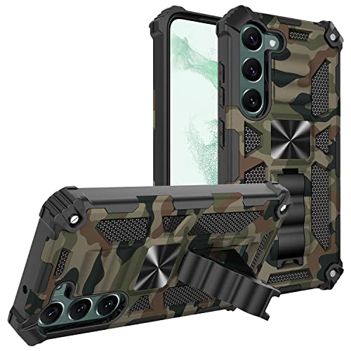 Monwutong Schutzhülle für Samsung Galaxy A15, Armee-Camouflage-Schutzhülle mit militärischem Schutz und integriertem Ständer, Militärqualität, Militärgrün Monwutong Schutzhülle für Samsung Galaxy A15, Armee-Camouflage-Schutzhülle mit militärischem Schutz und integriertem Ständer, Militärqualität, Militärgrün von Monwutong