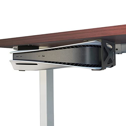 Monzlteck DP-05 Schreibtisch-Halterung für PS5/PS5, schmale Stealth-Halterung, kompatibel mit Playstation 5 Disc und Digital Edition-Konsole, platzsparend, DP-05 Monzlteck DP-05 Schreibtisch-Halterung für PS5/PS5, schmale Stealth-Halterung, kompatibel mit Playstation 5 Disc und Digital Edition-Konsole, platzsparend, DP-05 von Monzlteck