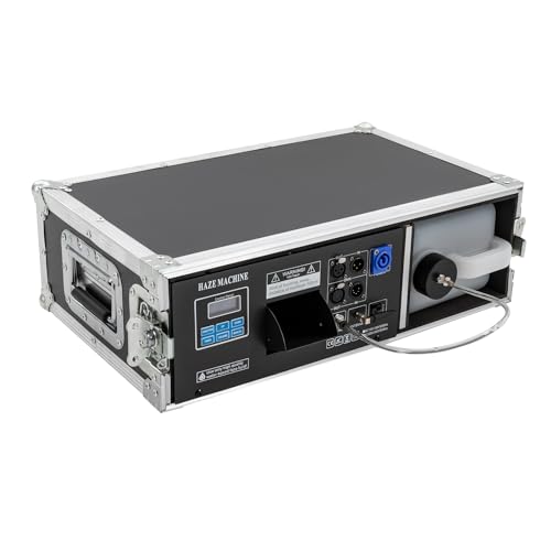 1500W Nebelmaschine mit Einstellbarer Nebelauslass (Winkeln: 0-50°), Nebelgenerator Dunstnebelmaschine mit LCD-Bedienfeld/Fernbedienung/DMX, CO2 Effektmaschine für Party, Disco, DJ von MooBeey