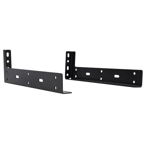 Universal Mikrowellenhalterung aus Kaltgewalztem Stahl, Mikrowelle Ständer Halter Wandhalterung mit Vorgebohrte Löcher, Schwarz Mikrowellenhalter Mikrowellen Wandregal für Mikrowellenherde, Backofen Universal Mikrowellenhalterung aus Kaltgewalztem Stahl, Mikrowelle Ständer Halter Wandhalterung mit Vorgebohrte Löcher, Schwarz Mikrowellenhalter Mikrowellen Wandregal für Mikrowellenherde, Backofen von MooBeey