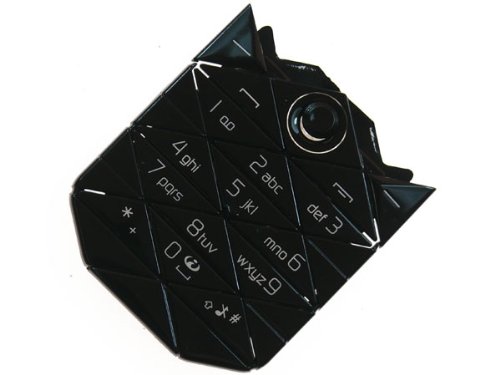 NOKIA 7500 Tastatur Tastaturmatte Keypad Tastenfeld Pad Black| Schwarz von MooBooo