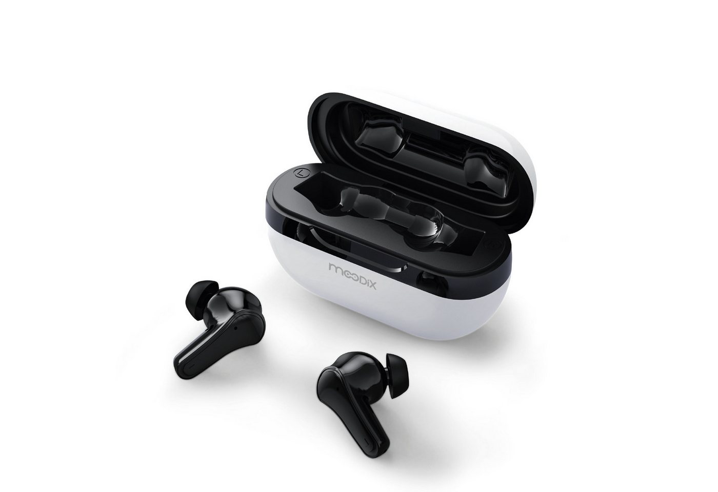 Moodix KI23K50 Bluetooth Ohrhörer, ANC, IPX4 Wasserdicht wireless In-Ear-Kopfhörer Moodix KI23K50 Bluetooth Ohrhörer, ANC, IPX4 Wasserdicht wireless In-Ear-Kopfhörer von Moodix