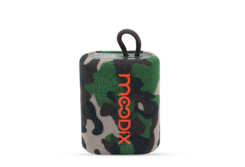 Moodix KI23TM02 Bluetooth Lautsprecher, Camouflage 5W, Stylisch Portable-Lautsprecher von Moodix