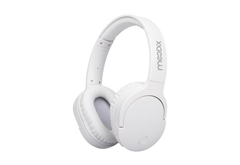 Moodix Moodix KO23BT1100W Bluetooth On-Ear-Kopfhörer, Weiß Kopfhörer von Moodix