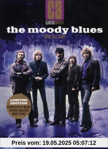 The Moody Blues - Their Full Story (+ Audio-CD) [Limited Edition] [2 DVDs] von Moody Blues