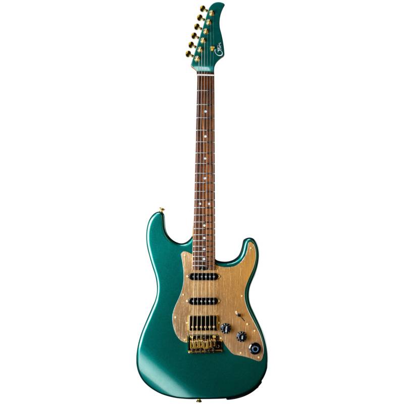 Mooer GTRS Guitars Standard 900 Racing Green Intelligent Guitar with Wireless System and Gig Bag von Mooer