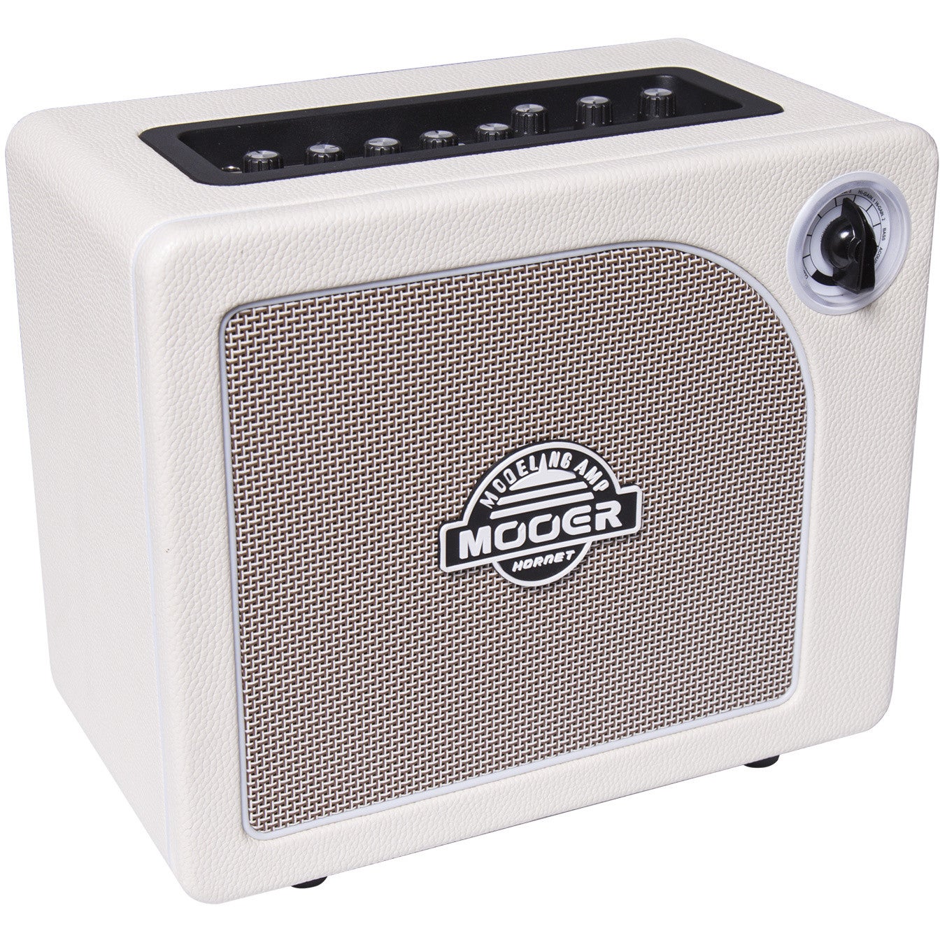 Mooer Hornet 15W Modelling Combo Guitar Amplifier (White) von Mooer