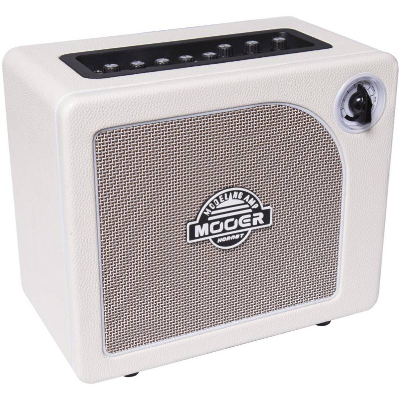 Mooer Hornet 15W Modelling Combo Guitar Amplifier (White) von Mooer
