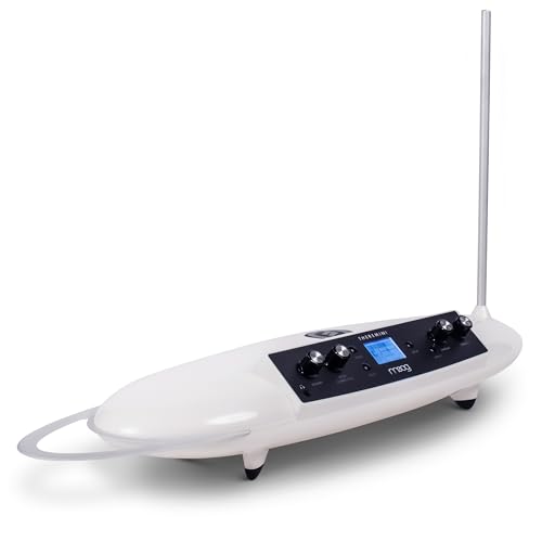 MOOG Theremini - Theremin mit Pitchkorrektur, CV-Ausgang, Tuner & Lautsprecher, Animoog Synthesizer Sound Engine mit 32 Presets & LCD-Anzeige MOOG Theremini - Theremin mit Pitchkorrektur, CV-Ausgang, Tuner & Lautsprecher, Animoog Synthesizer Sound Engine mit 32 Presets & LCD-Anzeige von MOOG