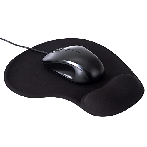 MoonSing Gel Mauspad, Mausunterlage Gelkissen, Ergonomisches Komfort Mausmatte mit Handgelenkauflage, rutschfest Office Mat Gel für Computer Laptop Notebook Homeoffice Büro, Schwarz MoonSing Gel Mauspad, Mausunterlage Gelkissen, Ergonomisches Komfort Mausmatte mit Handgelenkauflage, rutschfest Office Mat Gel für Computer Laptop Notebook Homeoffice Büro, Schwarz von MoonSing