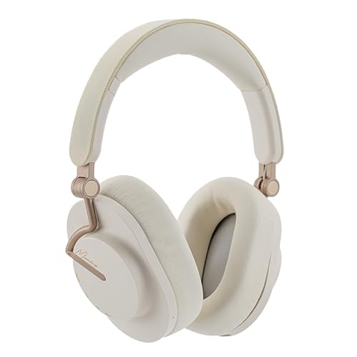 Moondrop Edge Full-Scene Immersive Series Hi-Fi Portable Wireless ANC Kopfhörer Faltbarer Leichter Kopfhörer (Cremeweiß) von Moondrop