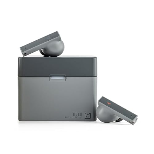 Moondrop MOCA True Wireless Kopfhörer (TWS) Bluetooth 5.4 für Benutzerfreundlichkeit und Komfort (Grau) von Moondrop