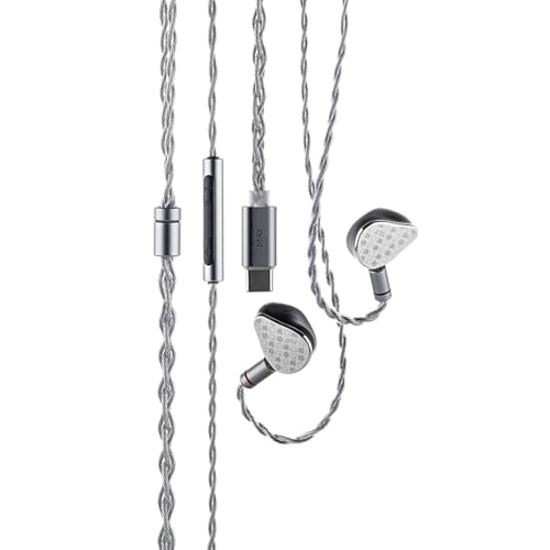 Moondrop May DSP Earphone USB-C DSP Dynamic+Planar Triver Hybird In-Ear-Ohrhörer mit austauschbarem Kabel von Moondrop