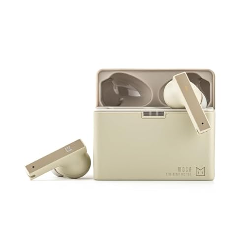 Moondrop Moca True Wireless Kopfhörer (TWS) Bluetooth 5.4 für Benutzerfreundlichkeit und Komfort (Cafe) von Moondrop