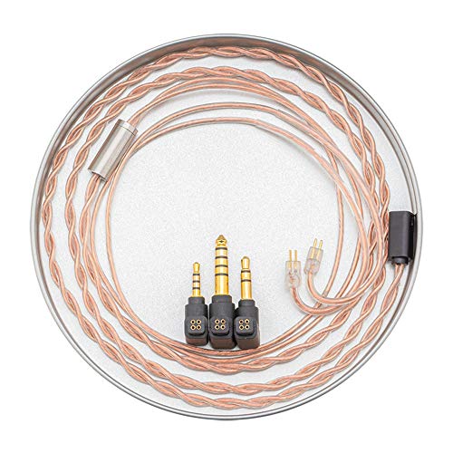 Moondrop PCC Koaxial OCC Kupferdraht 6N reines Einzelkristall Kupfer Professionelles austauschbares Kabel von Moondrop
