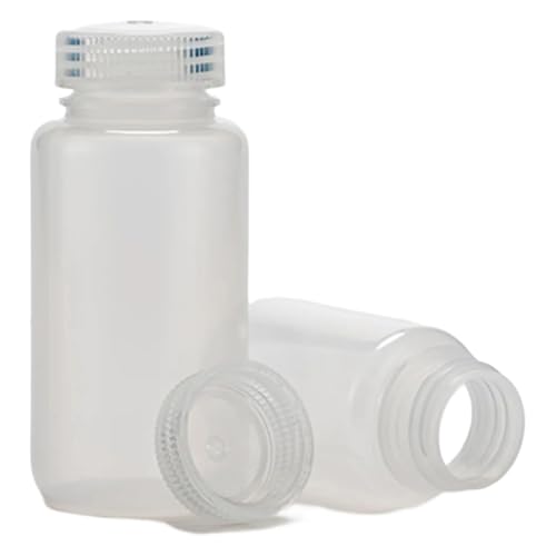 Moonlab Polypropylen Weithals-Kunststoffflasche, Transparent, 15 ml Kapazität, 50 Stück Moonlab Polypropylen Weithals-Kunststoffflasche, Transparent, 15 ml Kapazität, 50 Stück von Moonlab