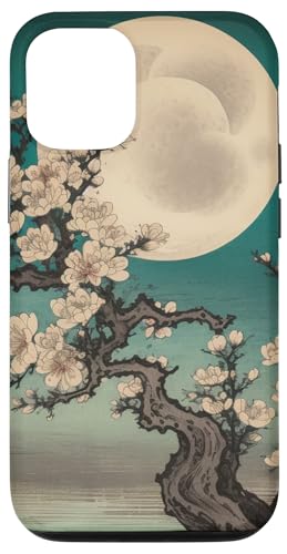 Hülle für iPhone 15 Pro Japanische Sakura unter Mondlicht von Moonlit Sakura Reverie